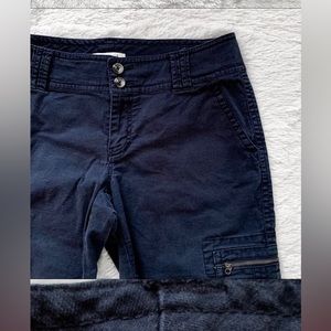 CAbi Blue Capris Pants style 374